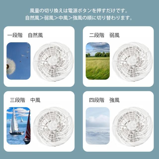 空調作業服 長袖 電動 4つファン対応 50000mAh大容量バッテリー付き 清涼服  熱中症対策 エアークラフト 夏用 作業服 メンズ レディース 7.4V