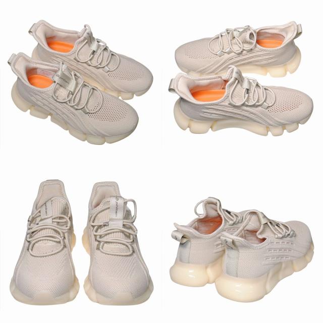 【靴のHOSHIKAWA】  『phiten PHL-003』 ファイテン スニーカー 22.5cm〜25cm レディース 手を使わない ゴムレース スリッポン 合皮 疲れない 軽量