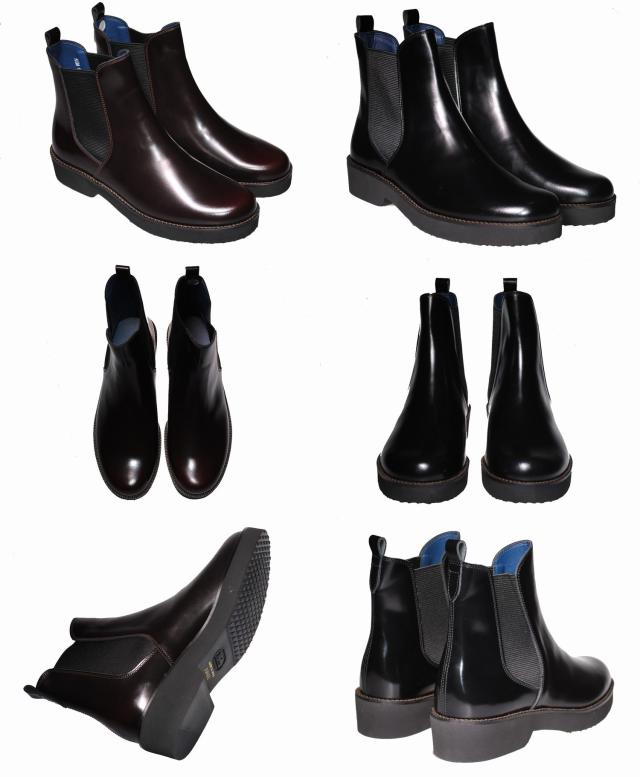 【靴のHOSHIKAWA】  『HARUTA 6238X』 ハルタ ブラウン 22.5cm〜24.5cm EE ショートブーツ レディース スムースレザー 牛革 ローヒール ワークブーツ エナメル加工 秋冬