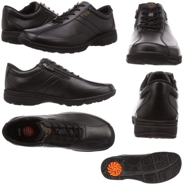 【靴のHOSHIKAWA】  『Medical Walk MF』 アサヒ メディカルウォーク 23.5cm〜28cm EEEE メンズ ブラウン カジュアルシューズ レースアップ 天然皮革 SHM