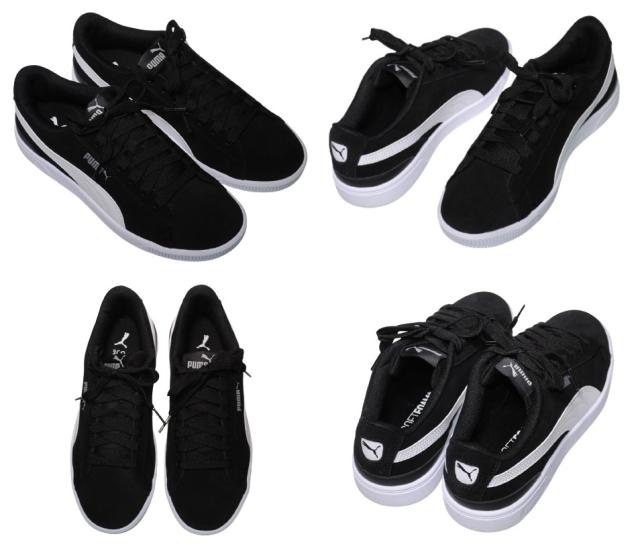 【靴のHOSHIKAWA】  『PUMA 383023 17』 プーマ ビッキー V3 22.5cm〜25cm  レディース スニーカー ローカット レースアップ 軽い オールシーズン