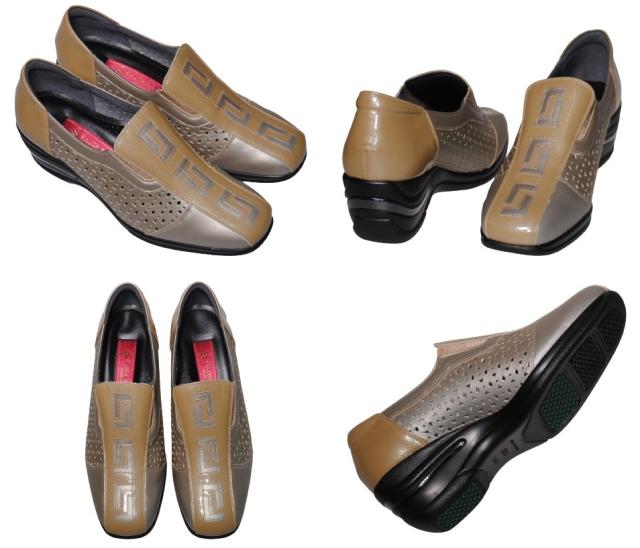 【靴のHOSHIKAWA】  『SALON DE GRES 18492』 サロンドグレー スリッポン 21.5cm〜25cm EEEE ブラック レディース 国産 本革 外反母趾 コンフォート