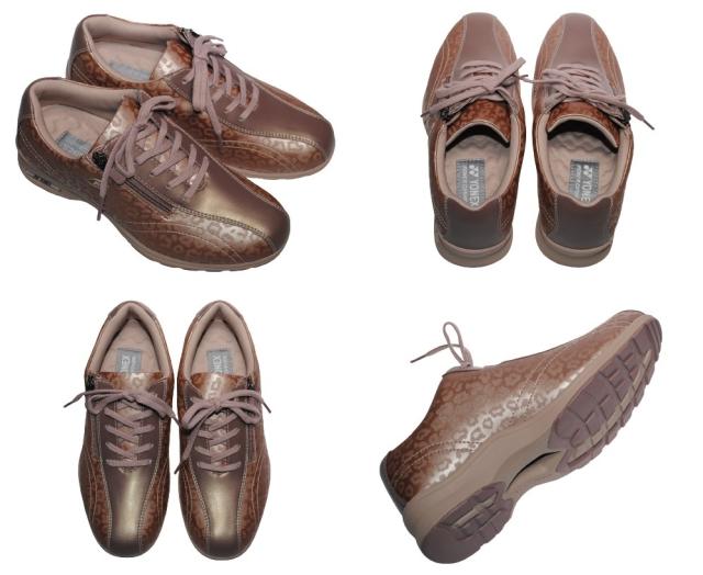 【靴のHOSHIKAWA】  『YONEX SHWL30W 820』 ヨネックス スニーカー 22cm〜25cm 4.5E レディース レオパードパールローズ ウォーキングシューズ メッシュ 合皮