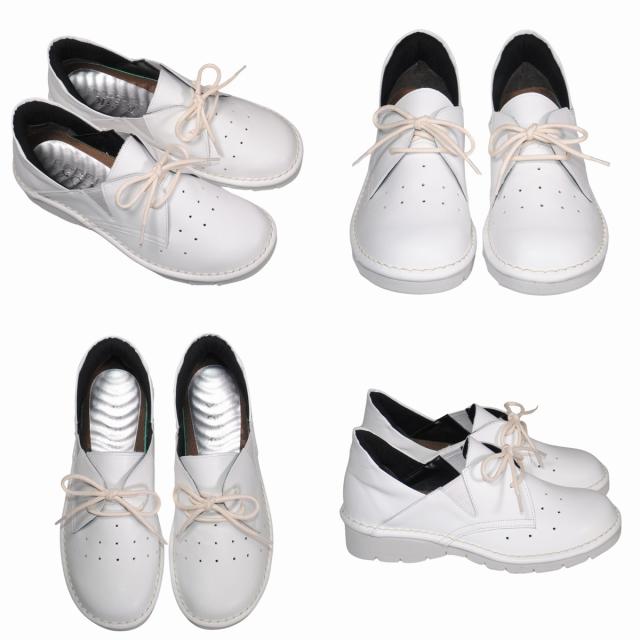 【靴のHOSHIKAWA】  『A-OK 3504』 エーオーケー スリッポン 22cm〜24.5cm EEEE ブラック カジュアル レディース ローヒール サイドゴア 牛革 幅広 国産