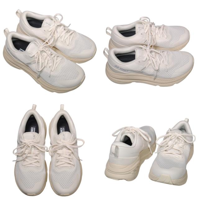 【靴のHOSHIKAWA】  『YONEX SHRGL1M』 カーボンクルーズ グライダー ヨネックス  24.5cm〜29cm メンズ スモークミント ランニングシューズ 通気性 レースアップ 軽い 合皮