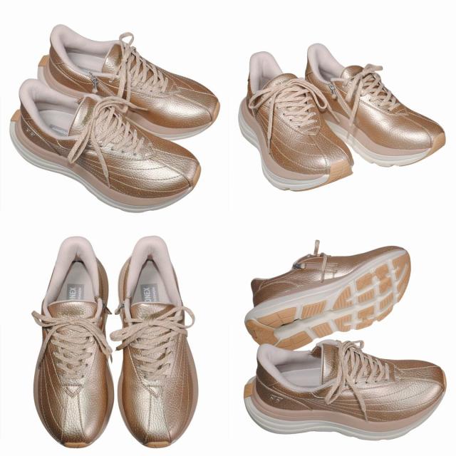 【靴のHOSHIKAWA】  『YONEX SHWL128』 ヨネックス スニーカー 22cm〜25cm 3.5E レディース ゴールド ウォーキングシューズ 合皮 巾広