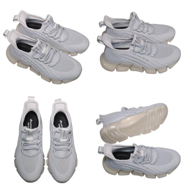 【靴のHOSHIKAWA】  『phiten PHL-003』 ファイテン スニーカー 22.5cm〜25cm レディース 手を使わない ゴムレース スリッポン 合皮 疲れない 軽量