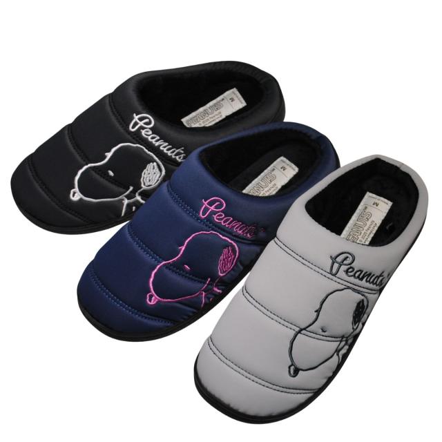  PEANUTS スヌーピー ダウンサンダル PN8361