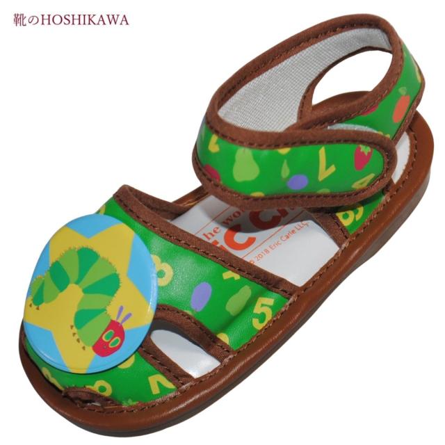 はらぺこあおむし ベルクロサンダル HA06402 はらぺこあおむし ベルクロサンダル HA06402