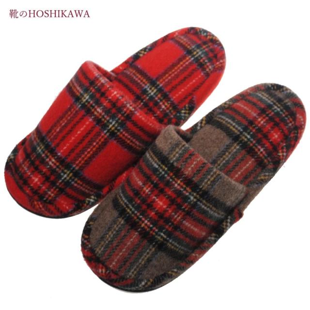 ウール混スリッパ 女性用フリーサイズ 22AP-12