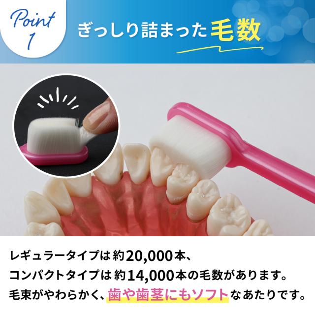 万毛歯ブラシ