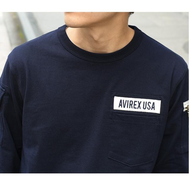 AVIREX アヴィレックス 長袖 ファティーグ Tシャツ 楽天市場】【ポイント10倍】アビレックス AVIREX ロンT Tシャツ