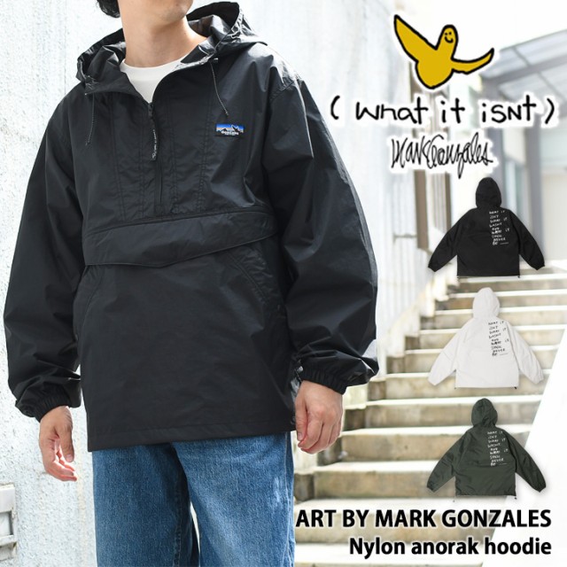 新作 ART BY MARK GONZALES マークゴンザレス ナイロン アノラック