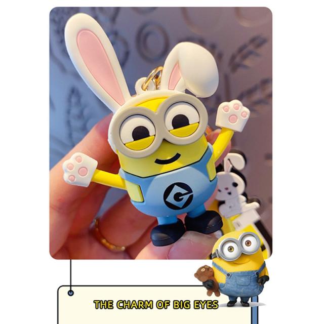 ミニオン フィギュア型キーホルダー ミニオン 十二支シリーズ キーホルダー フィギュア 鼠/牛/兎/虎/龍/蛇