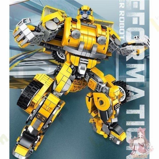 レゴ 互換　バンブルビー　完成品　日本未発売　トランスフォーマー　ブロック レゴ 互換 バンブルビー 完成品 日本未発売 トランスフォーマー