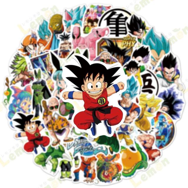 ステッカー　2枚　セット　麦わらストア　ドラゴンボール 20周年記念カードシール ステッカー 2枚 セット 麦わらストア ドラゴンボール 20周年記念