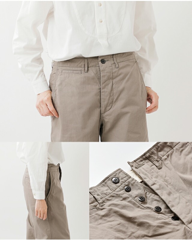 of-p137) ordinaryfits オーディナリーフィッツ コットン ミリタリー チノパンツ レディースの通販はau PAY マーケット -  aranciato（アランチェート）