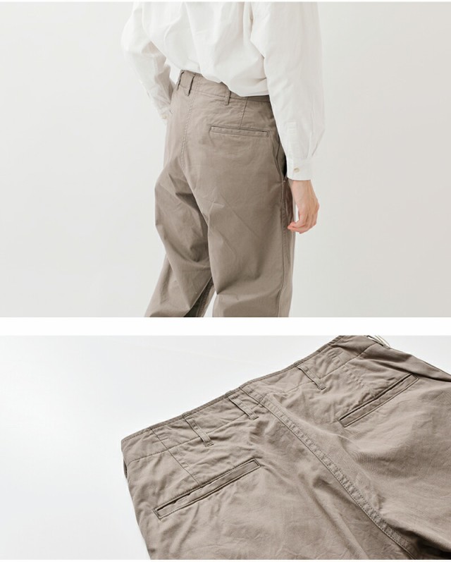 of-p137) ordinaryfits オーディナリーフィッツ コットン ミリタリー チノパンツ レディースの通販はau PAY マーケット -  aranciato（アランチェート）