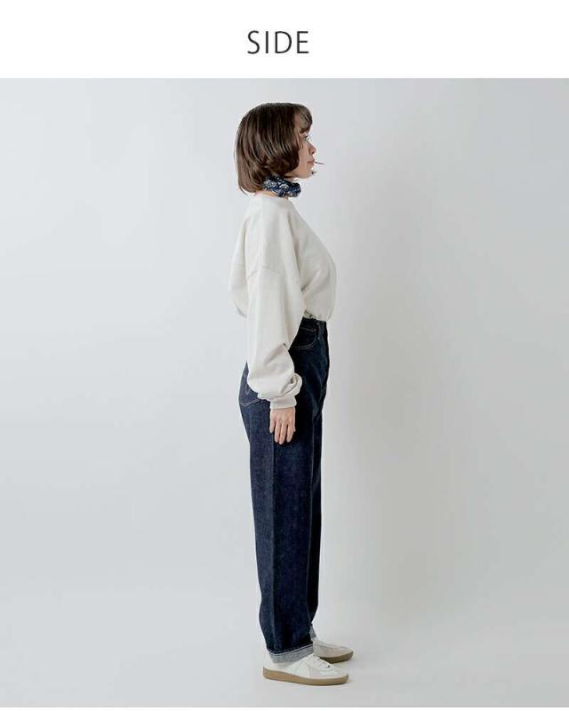 オアスロウ or slow ハイライズ デニム パンツ “JASMINE” 00-1040 パンツ クーポン対象