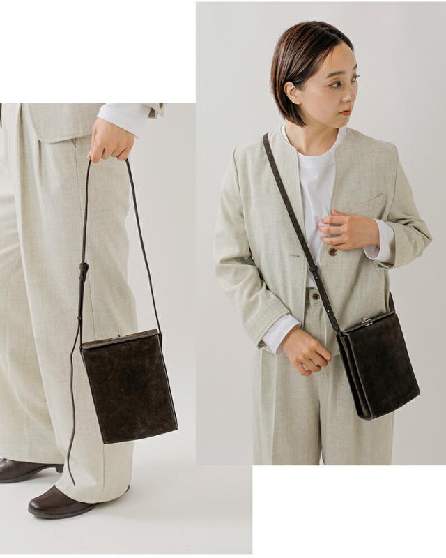 ORSETTO(オルセット)カウレザーショルダーバッグ“TESORO”01-163-164-01