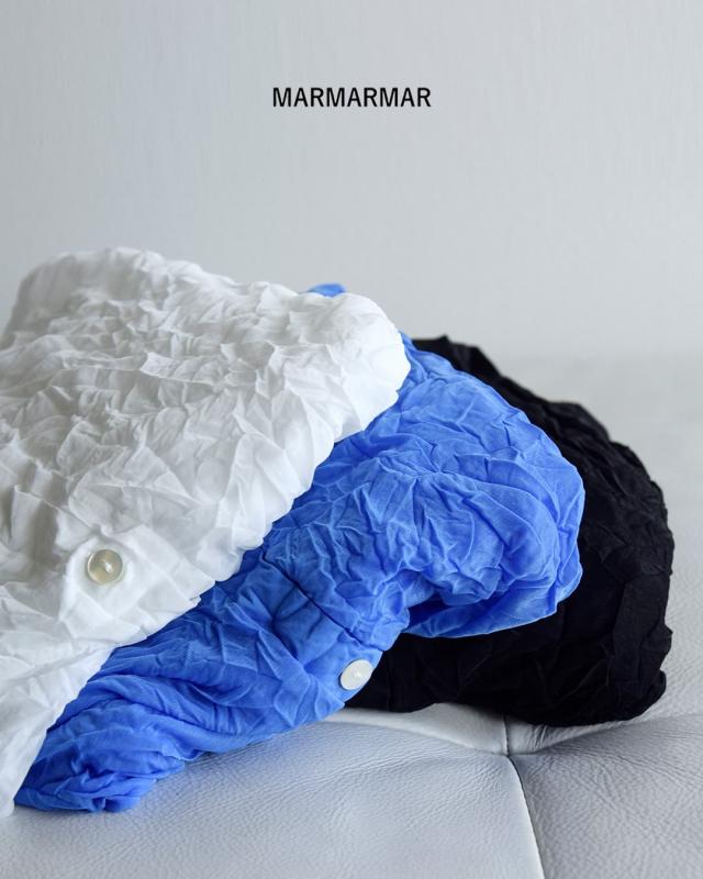 MARMARMAR(マーマーマー)シアーワッシャー 長袖カーディガン 1-810073