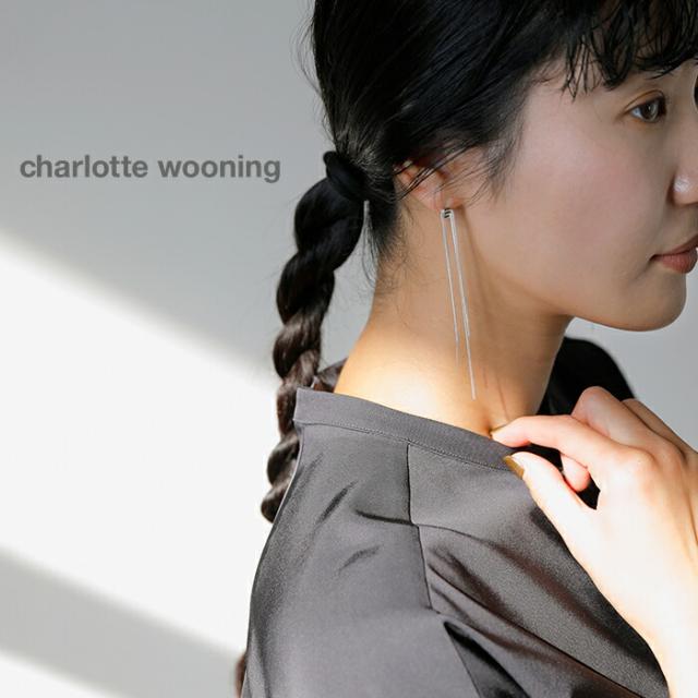 charlotte wooning(シャーロット・ウーニング)シルバーピアス“ZEEBRIES”1053560023