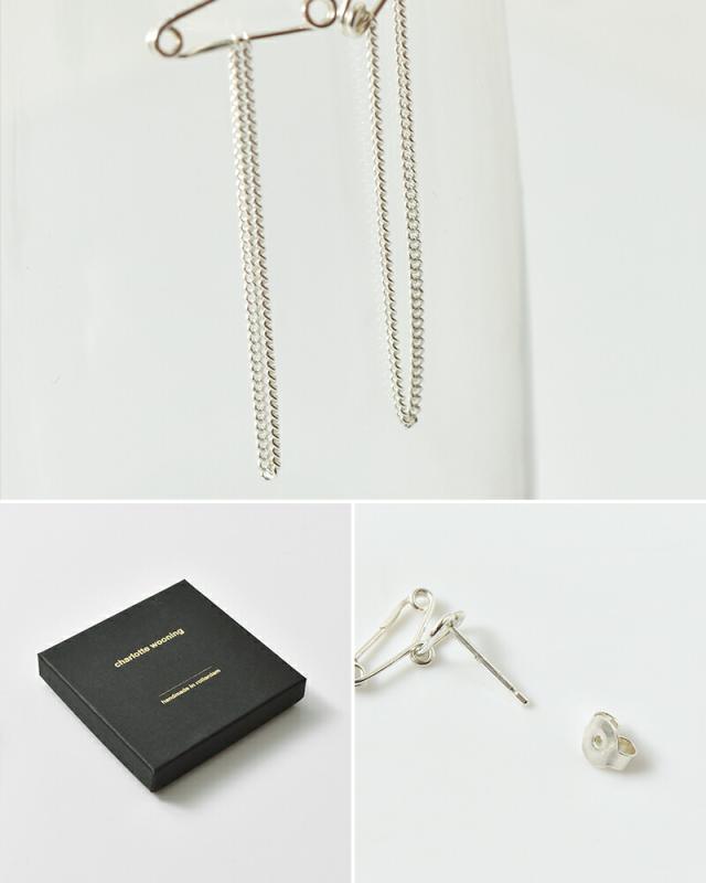 charlotte wooning(シャーロット・ウーニング)シルバーピアス“SPRINGVLOED”1053560025