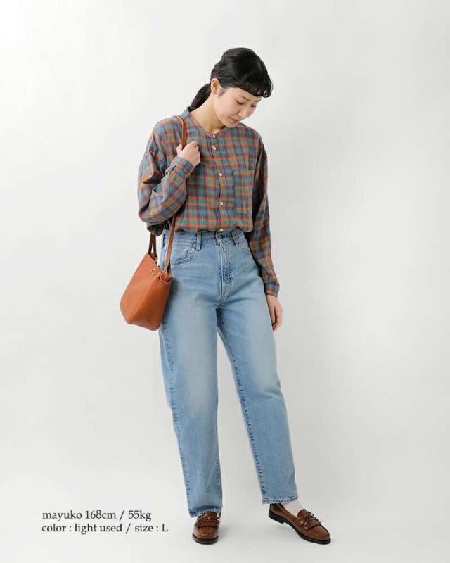 D.M.G.(ドミンゴ)カーブラインデニムパンツ11-0221c