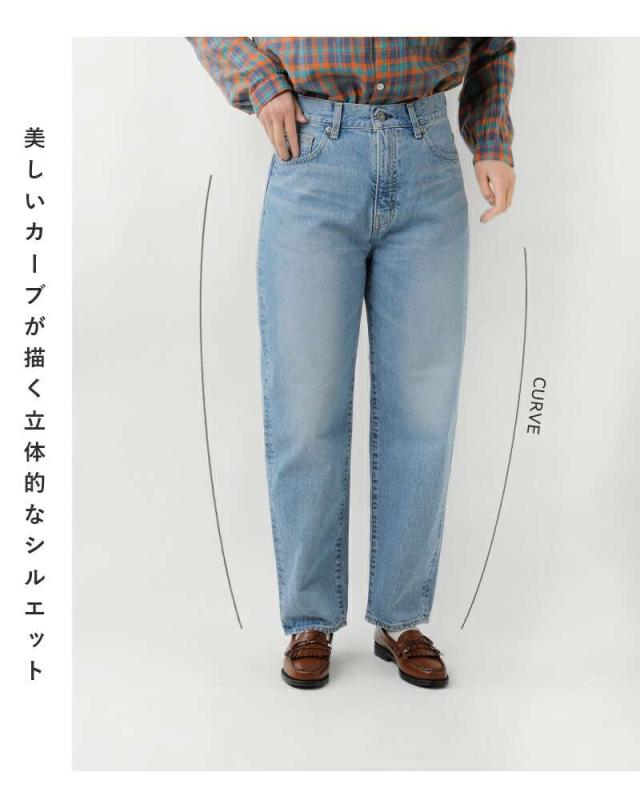 D.M.G.(ドミンゴ)カーブラインデニムパンツ11-0221c