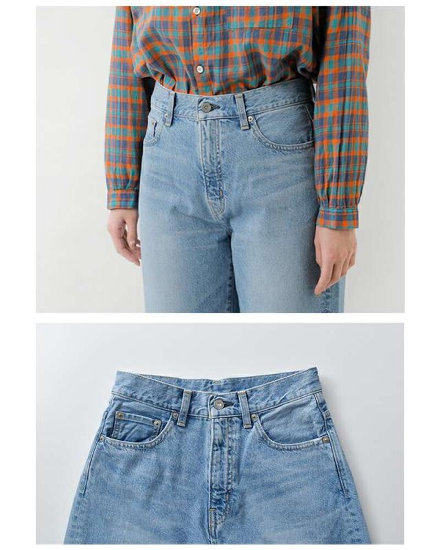 D.M.G.(ドミンゴ)カーブラインデニムパンツ11-0221c