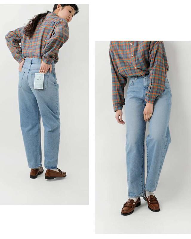 D.M.G.(ドミンゴ)カーブラインデニムパンツ11-0221c