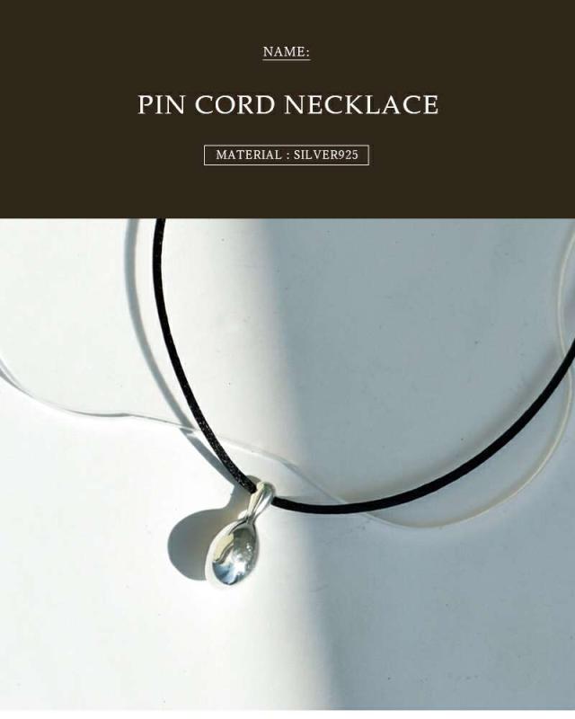 JAMIRAY(ジャミレイ)ピンコードネックレス“PINCORDNECKLACE”234-270120