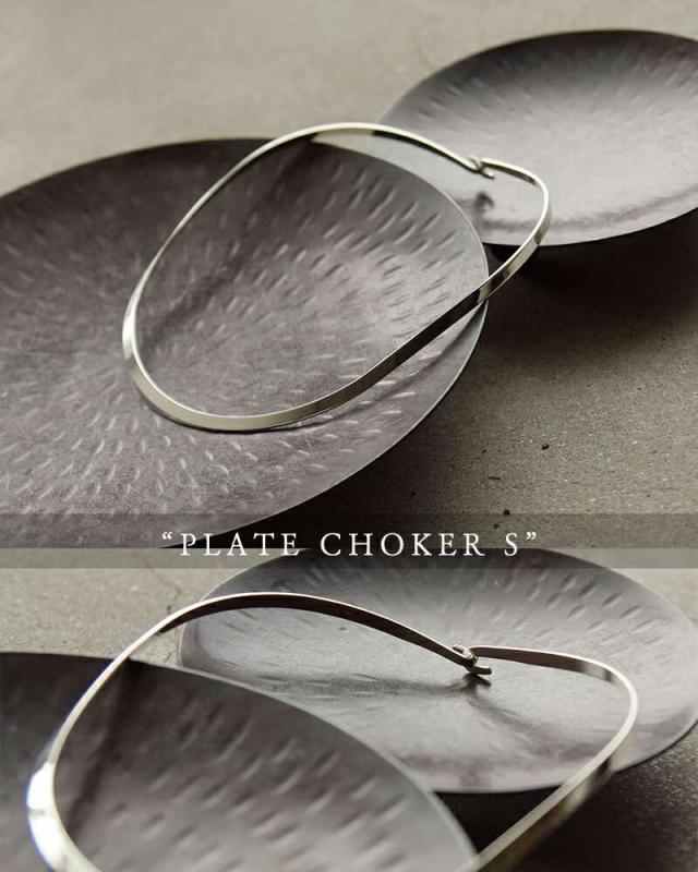 JAMIRAY(ジャミレイ)シルバープレートチョーカーS“PLATECHOKERS”242-270121