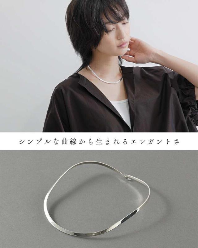 JAMIRAY(ジャミレイ)シルバープレートチョーカーS“PLATECHOKERS”242-270121
