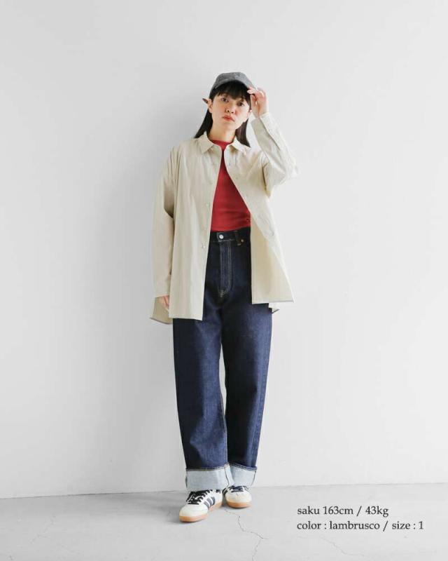 ジチピ Tシャツ GICIPI  コスティーナ コットン バックU ロングスリーブ Tシャツ “Cece” 2519a  クーポン対象