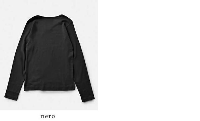 ジチピ Tシャツ GICIPI  コスティーナ コットン バックU ロングスリーブ Tシャツ “Cece” 2519a  クーポン対象