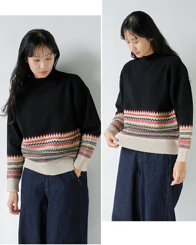 ASEEDONCLOUD(アシードンクラウド)セイヤコウジャガードプルオーバー“Seiyakojacquardpo”252806