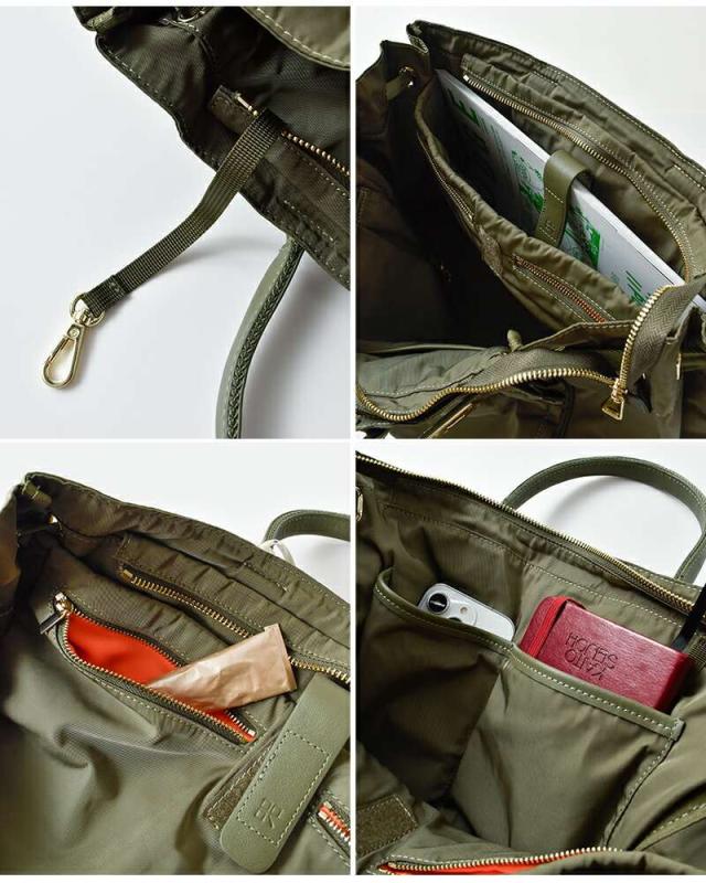 story.(ストーリー)撥水加工2wayベルテッドトートバッグLサイズ3a-1723-4