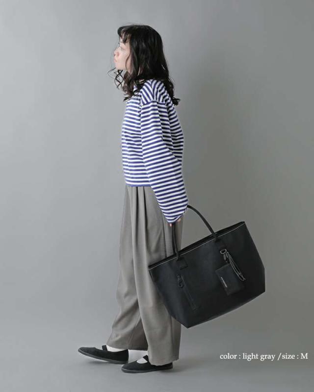 TRAVAIL MANUEL(トラバイユマニュアル)ドレープツイルバームパンツ5059