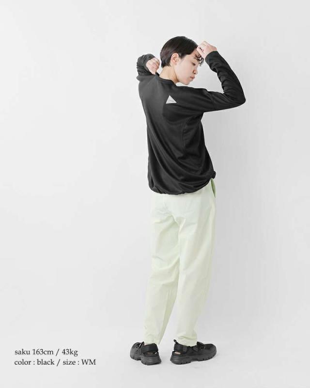 andwanderパワードライジャージーロングスリーブTシャツ574-3164007