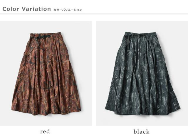 20%OFF and wander アンドワンダー プリント リップストップ カーゴ