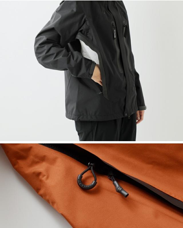 and wander(アンドワンダー)ハイカーレインジャケット“2.5Lhikerrainjacket”574-5911003