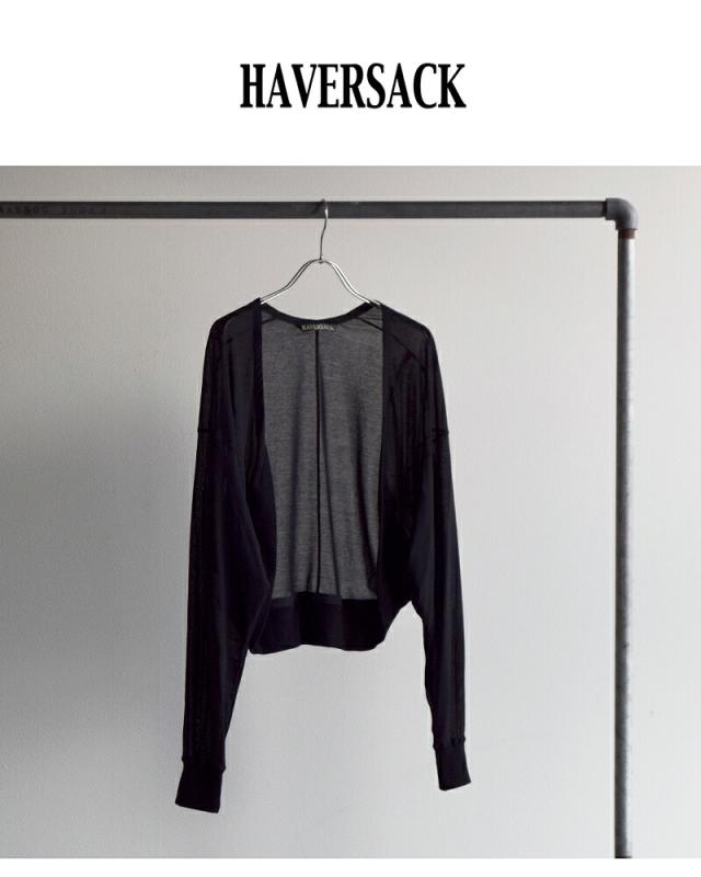 HAVERSACK(ハバーサック)コットンハードツイストドルマンカーディガン612622