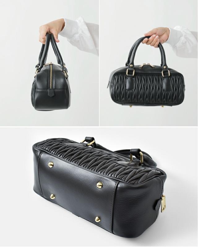 MARLON(マーロン)SAUVAGEレザー2wayハンドショルダーバッグ96-mar-bs4700