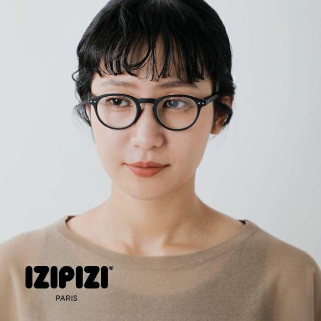 IZIPIZI(イジピジ)度付きスモールラウンドリーディンググラスa-reading