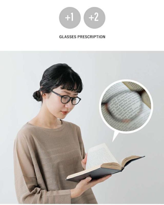 IZIPIZI(イジピジ)度付きスモールラウンドリーディンググラスa-reading