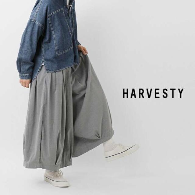 HARVESTY(ハーベスティ)トロピカルストレッチサーカスキュロットパンツa22510