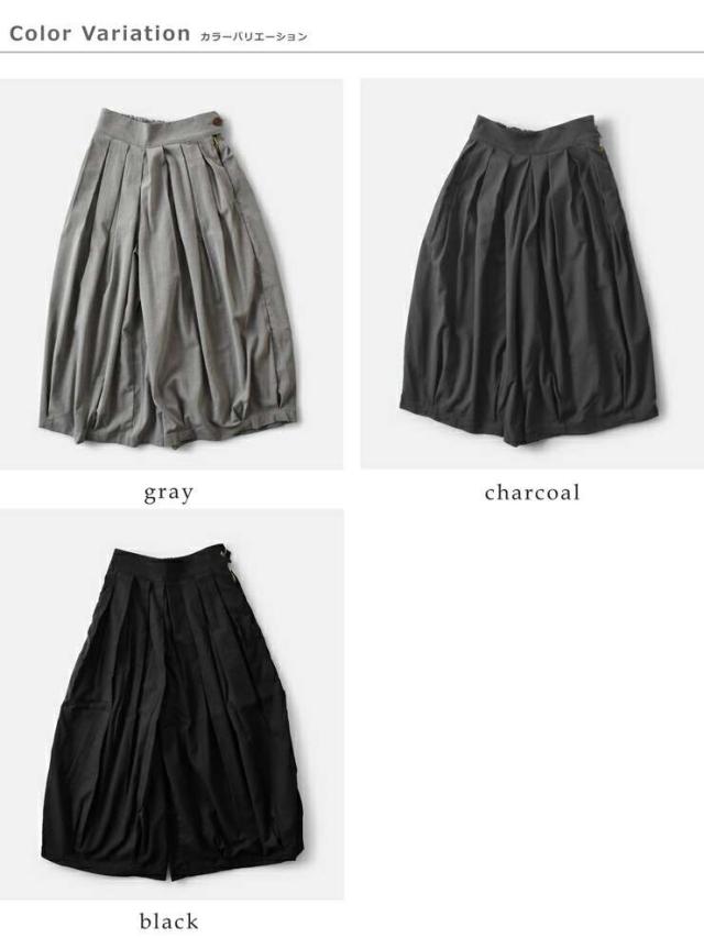 HARVESTY(ハーベスティ)トロピカルストレッチサーカスキュロットパンツa22510