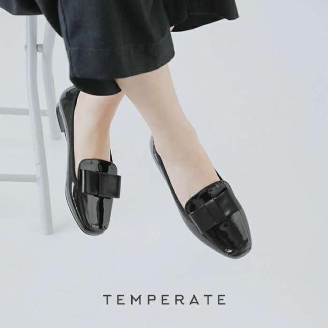 TEMPERATE(テンパレイト)リボンレインスリッポンシューズ“AUDREY”audrey-same1