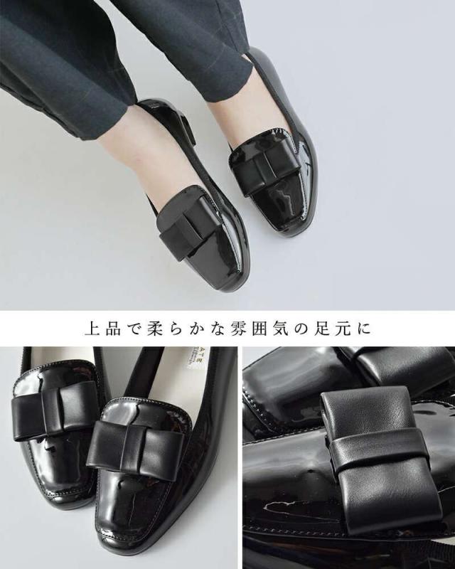 TEMPERATE(テンパレイト)リボンレインスリッポンシューズ“AUDREY”audrey-same1